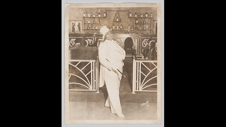 Harlem Renaissance drag king, Gladys Bentley, 1920s