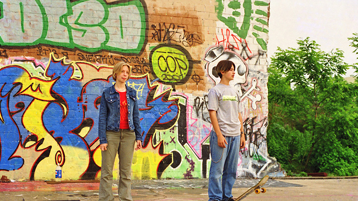 Skateboarders made use of the slab and transformed the space, 2001